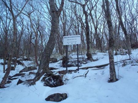 この看板のところまで来ると楽になり、あと少し