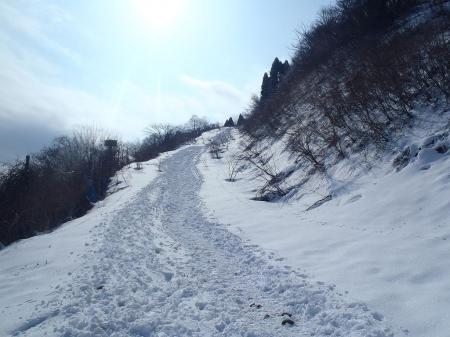 いきなりの急登