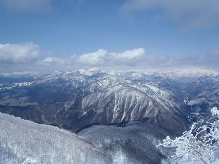 山々を望むが素晴らしい！！