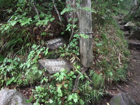 さっきの1.6kmからまだ500mしか来ていなかったのか。ここからアップダウンが繰り返される