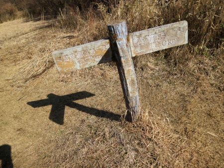越前岳まで2.0kmとまだまだ長そう。この2.0kmはひたすら登りになっている