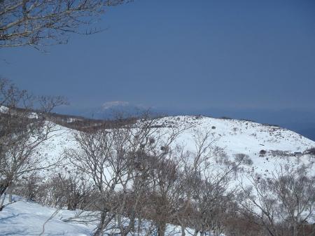 伊吹山が見える