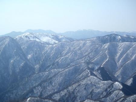 御在所や竜ヶ岳方面