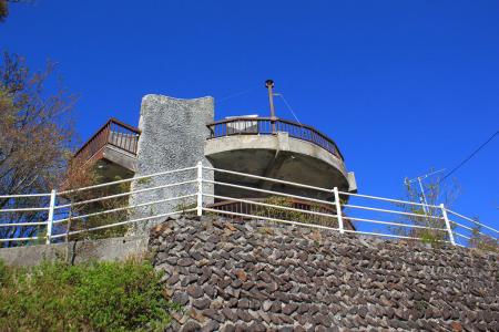 リフトをおりて展望台