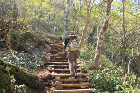 S嬢の息も切れるが私の息も切れ気味