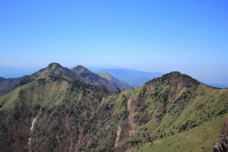 弥山手前くらいからいい景色が見られた