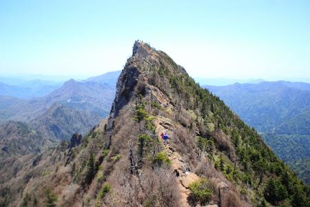 いつもみていた、ナイフリッジがこれか！