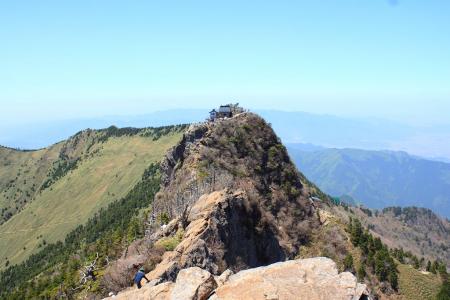 さあ、弥山へ戻ります