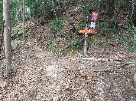 ここから、尾根道になる