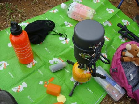 ミニバーナーでコーヒーを飲むことにした