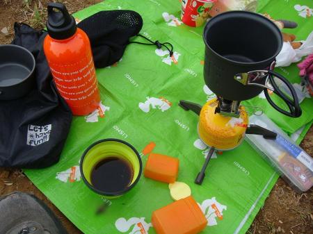 コーヒーを飲む