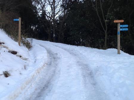 左がぼくらの広場、右が旗立山