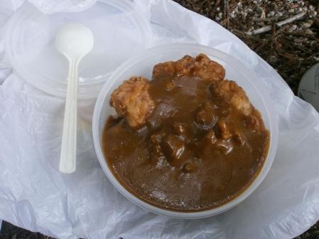 今日もカレー！うまい！！