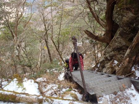 続いて小普賢岳を目指す