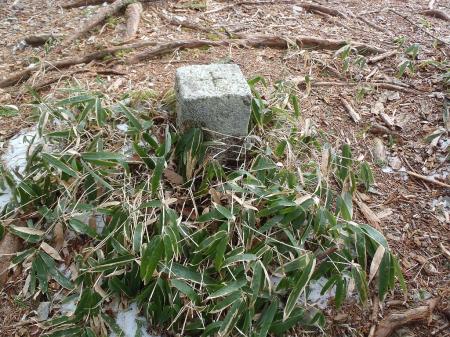 小普賢岳の三角点