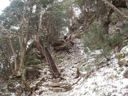続いて大普賢岳を目指す