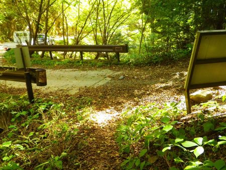 杉谷コース登山道入口まで下ってきた。ちょっと消化不足かな！？でもお疲れ様でした