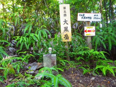 せっかくなので大黒天神岳と雪村あおいちゃんを撮影しておいた