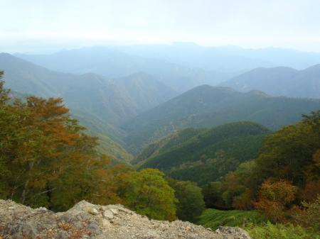 南側の展望が良いところがあった