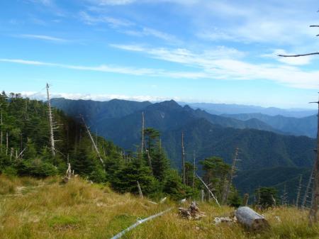 弥山から東側の展望