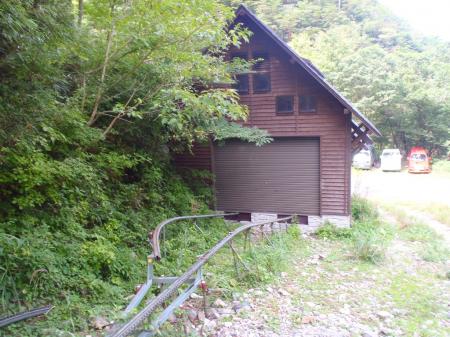 レール始点。登りのほうがよかった