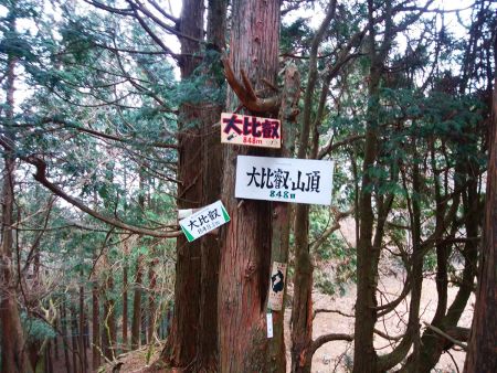 山頂プレートは綺麗なので最近設置されたんだろうか！？