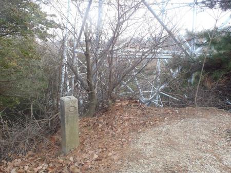 鉄塔付近のピークだが山頂ではない