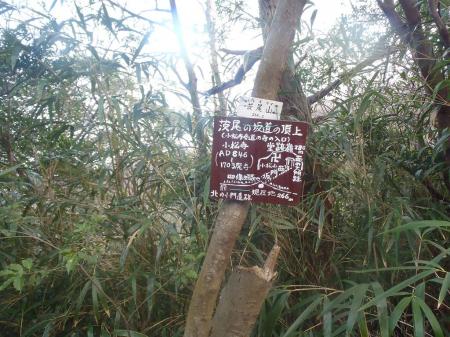 茨尾山（266.2m）到着