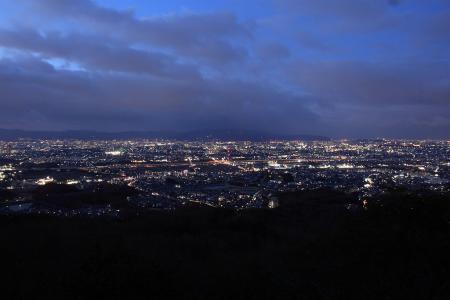 一蓋被より夜景