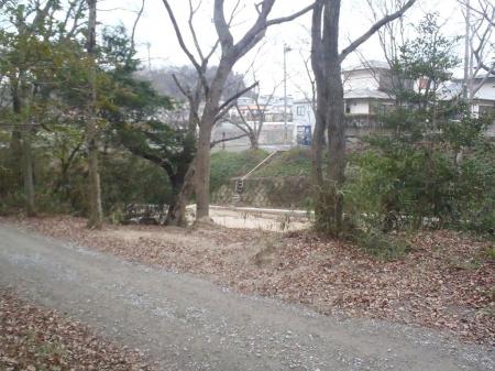 前回の妙見宮付近の自動販売機のところ