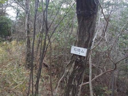 石橋山(179.8m)に到着