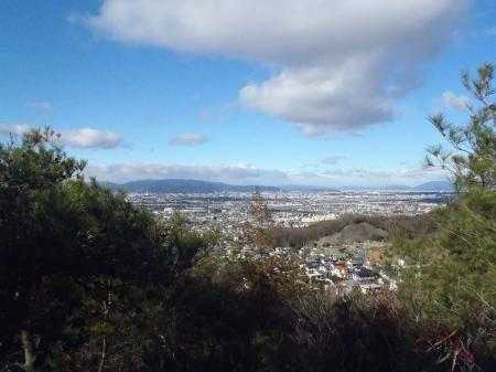 戻り登りやすいところから無理矢理尾根にはいるとここにでたが、この先もルートぽいものがないのでおそらく半無理矢理ぽい登り方をするのかも