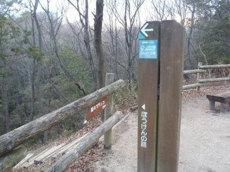 ぼうけんの路でピトンの小屋へ向かう