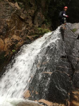 二段目の滝も難なくクリア