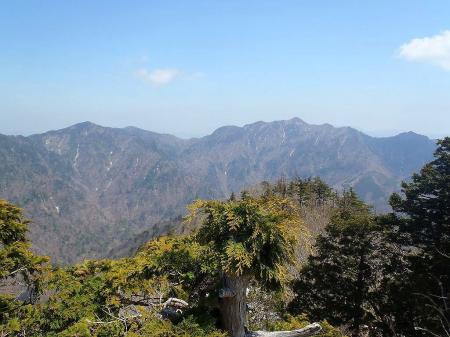 大普賢岳、七曜岳方面