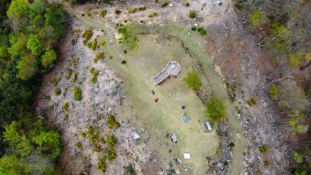ここからはドローンによる空撮