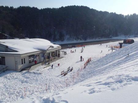 朽木スキー場より