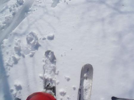 この付近からはあまり沈まなくなってきた