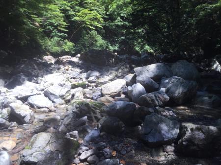 GPSを見るとまだこんなところ！？っと・・・次の地図画像参照