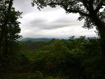 ここからの景色では今一つわからない