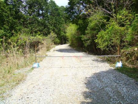 車両止め地点。今日はここからスタート