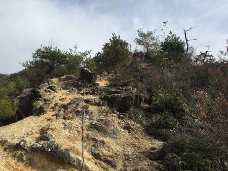 さらにロープあり