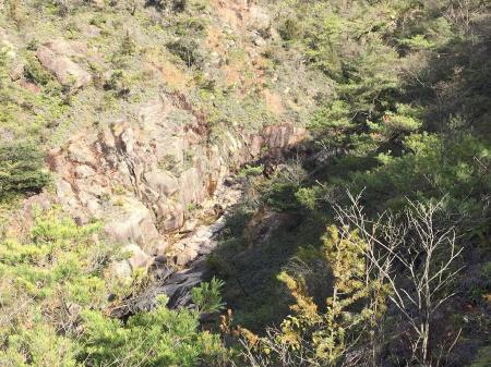 高度感あふれる景色。低いながらもなかなかいいかも