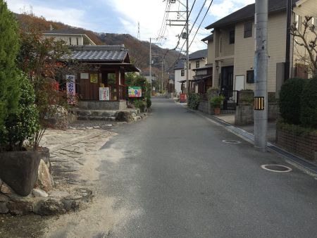 この道をひたすら真っ直ぐ進む