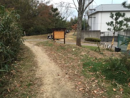 津田サイエンスヒルズ・枚方国見山配水池に戻ってきました。いい運動になりました