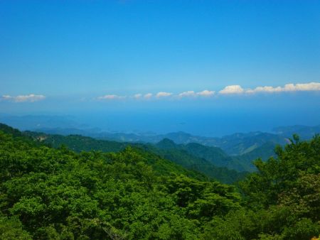 尾鷲の海は島が多いんだね。いつか尾鷲のほうにも行くことがあるので海にも立ち寄ってみようかなって思う