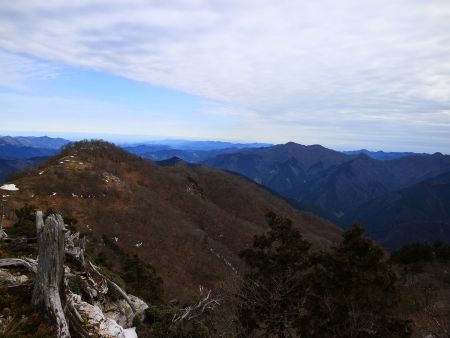 桧塚方面の景色