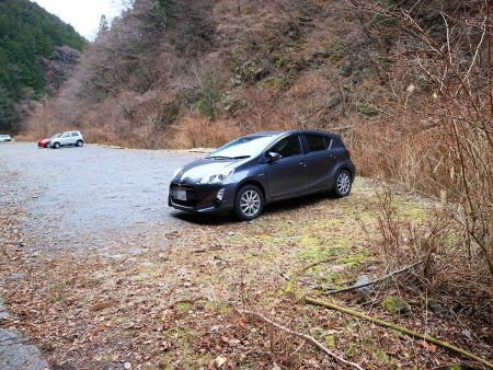 駐車場まで戻ってきた。もうほとんどの車がいなくなってた。本日もお疲れ様でした
