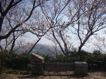 二上山雌岳山頂に到着。たくさんの人で賑わっていた