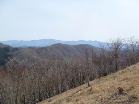 大峰山脈もばっちり